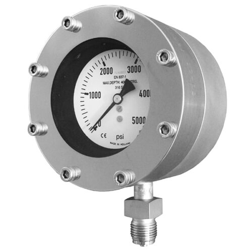 PBX-SS-ED, with pressure tight solid barstock case - max 4000 m