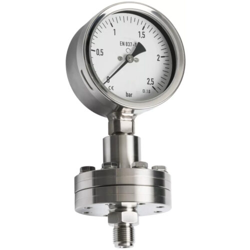 Gauges with chemical seal